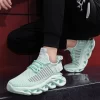 YRZL Men’s Comfortable White Sneakers 3