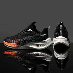 2024 Carbon Plate Marathon Men Sports Running Shoes Breathable Lightweight Women's Comfortable Child Athletic Training Sneakers 1