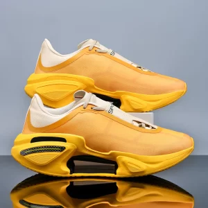 Men's Running Shoes Ultra-light Rebound Sneakers Men Women Outdoor Thick-Soled Sports Shoes Shock-absorbing Athletics Training S 1