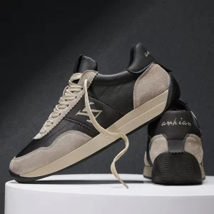 2024 Breathable Men's Sports Shoes High Quality Running Shoes Leather Waterproof Forrest Gump shoes Jogging Shoes Youth Sneakers 1