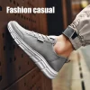 Men’s Black Mesh Running Shoes 3