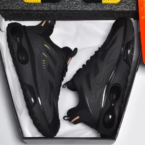 2024 new mesh men shoes for teenagers breathable shallow mouth running sports and leisure thick soled fashionable men shoes 1