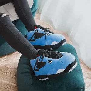 Women Slippers Sneakers Winter Warm Men's Home Shoes Couple Unisex Bedroom Fluffy Cute Comfortable Indoor Floor Cotton Slippers 1