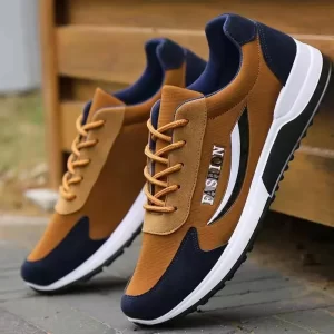 2024 New Men's Sneakers Retro running Shoes for men Thick Bottom patchwork male Sports shoes Trendy Sneakers male Zapatos Hombre 1
